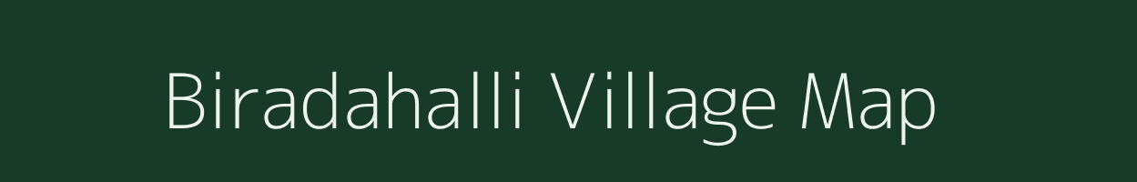 Biradahalli village map in Karnataka