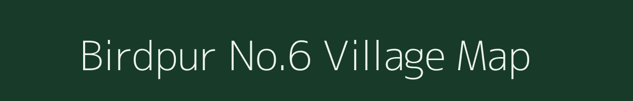 Birdpur No.6 village map in Uttar Pradesh