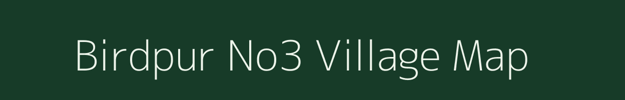 Birdpur No3 village map in Uttar Pradesh