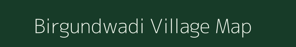 Birgundwadi village map in Maharashtra