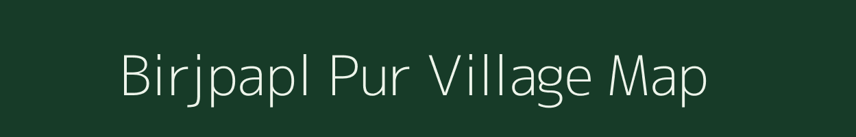 Birjpapl Pur village map in Uttar Pradesh