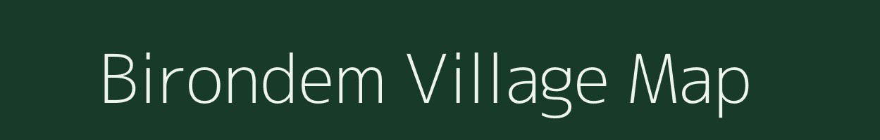 Birondem village map in Goa