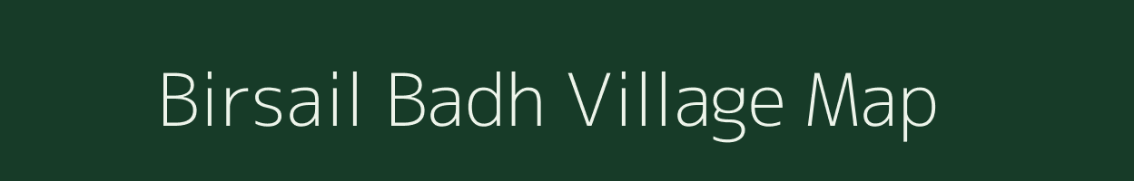 Birsail Badh village map in Bihar