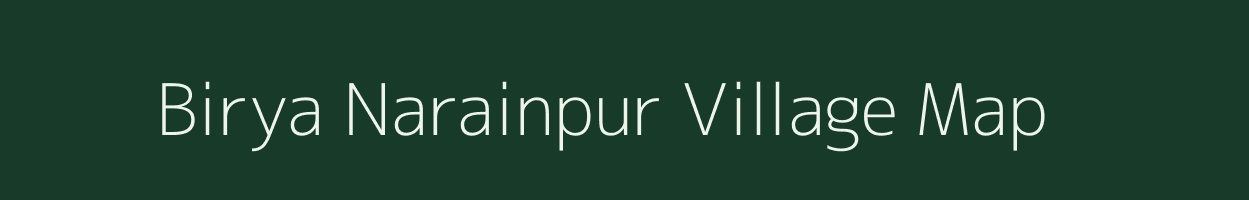 Birya Narainpur village map in Uttar Pradesh