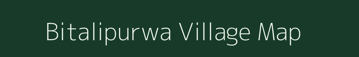 Bitalipurwa village map in Madhya Pradesh