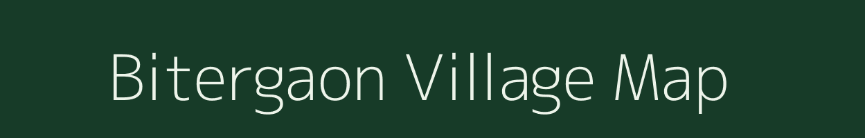 Bitergaon village map in Maharashtra