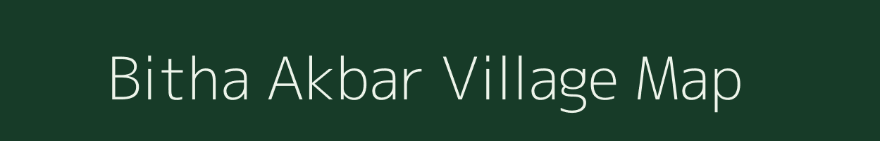 Bitha Akbar village map in Uttarakhand