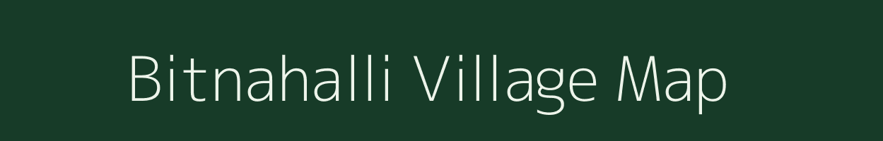 Bitnahalli village map in Karnataka