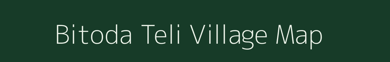 Bitoda Teli village map in Maharashtra