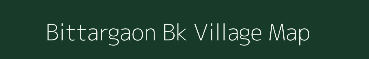 Bittargaon Bk village map in Maharashtra