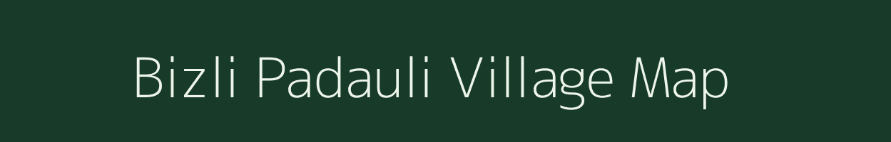 Bizli Padauli village map in Uttar Pradesh