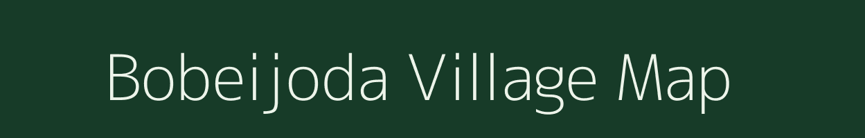 Bobeijoda village map in Odisha