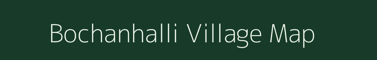 Bochanhalli village map in Karnataka