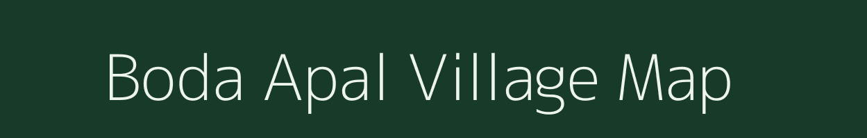 Boda Apal village map in Meghalaya