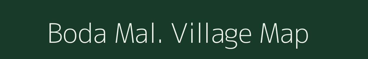 Boda Mal. village map in Madhya Pradesh