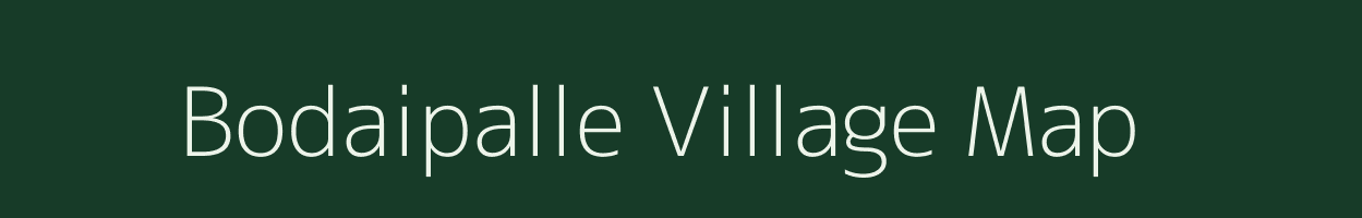 Bodaipalle village map in Andhra Pradesh