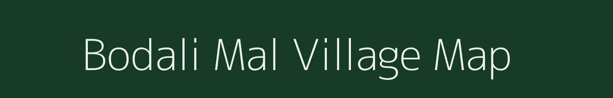 Bodali Mal village map in Maharashtra