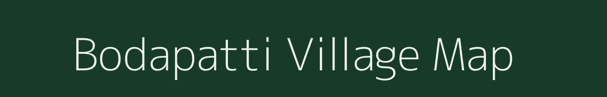 Bodapatti village map in Karnataka