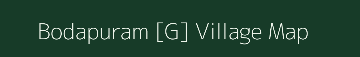 Bodapuram [G] village map in Andhra Pradesh