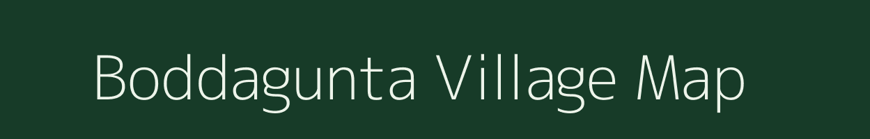 Boddagunta village map in Andhra Pradesh