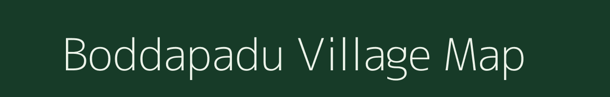 Boddapadu village map in Andhra Pradesh