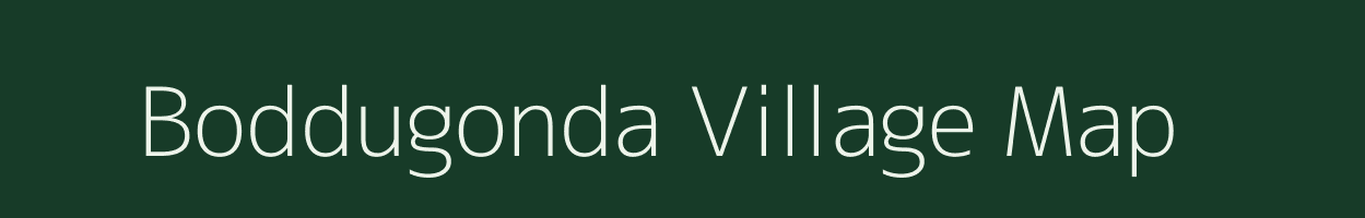 Boddugonda village map in Andhra Pradesh