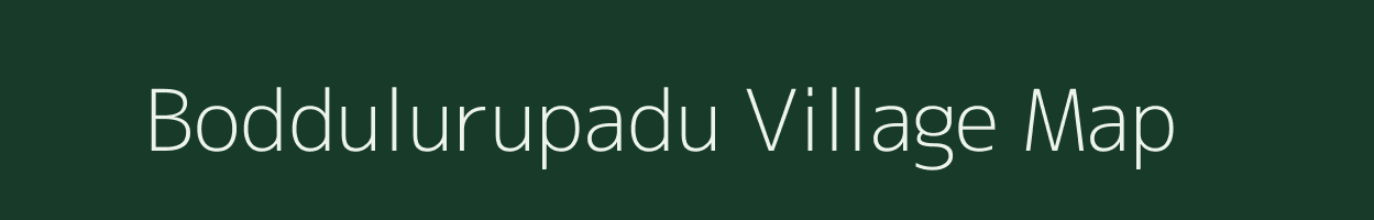 Boddulurupadu village map in Andhra Pradesh
