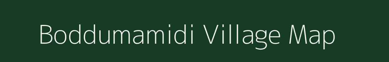 Boddumamidi village map in Andhra Pradesh