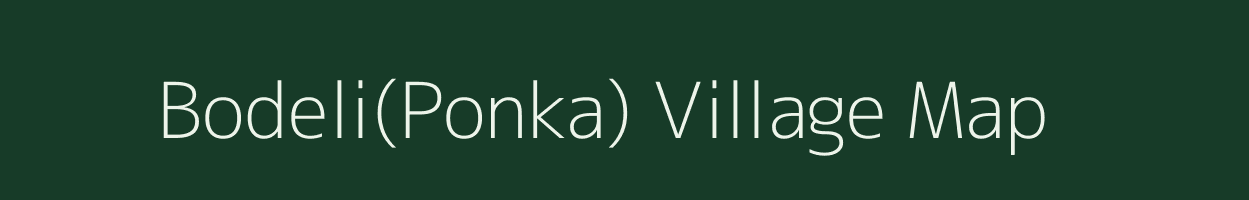 Bodeli(Ponka) village map in Chhattisgarh