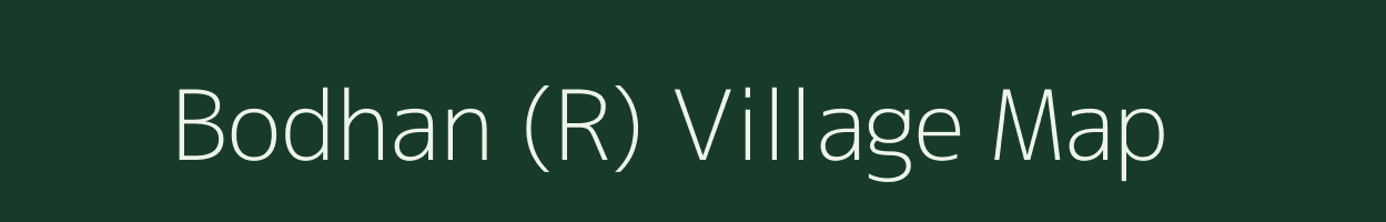 Bodhan (R) village map in Andhra Pradesh