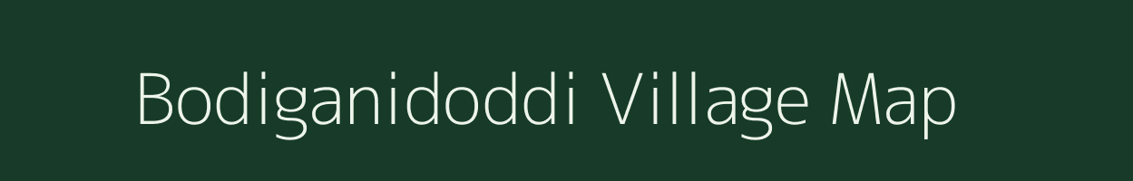 Bodiganidoddi village map in Andhra Pradesh