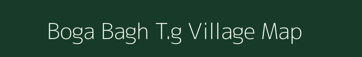 Boga Bagh T.g village map in Assam