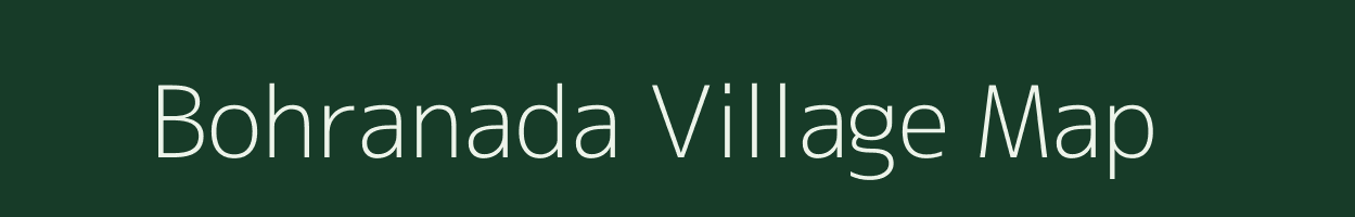 Bohranada village map in Rajasthan