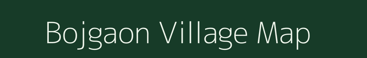 Bojgaon village map in Maharashtra