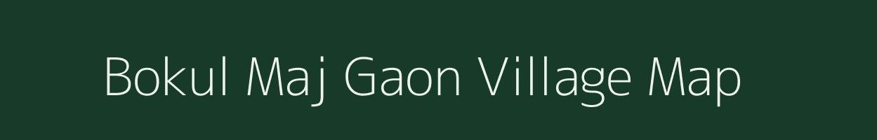 Bokul Maj Gaon village map in Assam