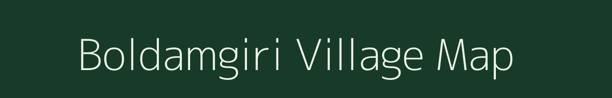 Boldamgiri village map in Meghalaya