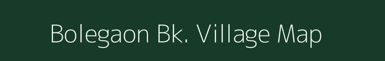 Bolegaon Bk. village map in Maharashtra