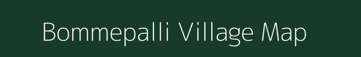 Bommepalli village map in Karnataka