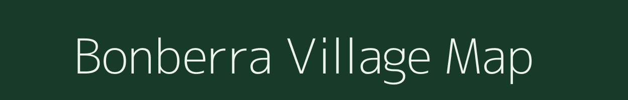 Bonberra village map in Meghalaya