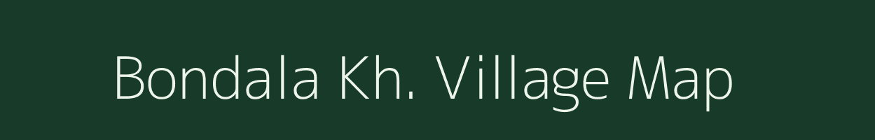 Bondala Kh. village map in Maharashtra