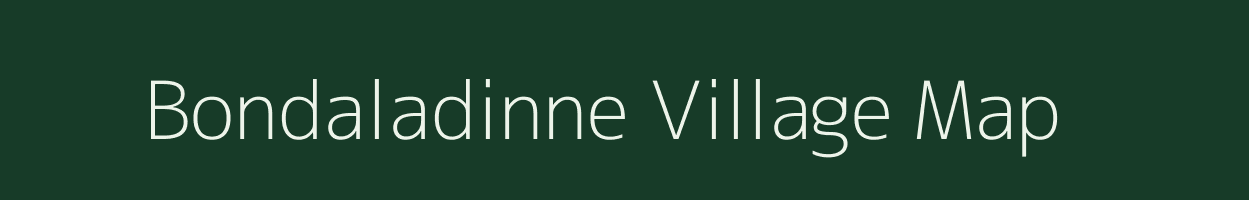 Bondaladinne village map in Andhra Pradesh