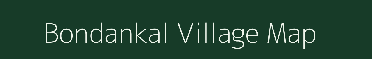 Bondankal village map in Andhra Pradesh