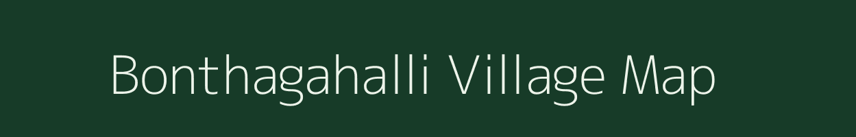 Bonthagahalli village map in Karnataka