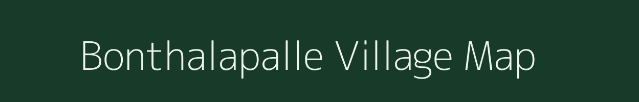 Bonthalapalle village map in Andhra Pradesh