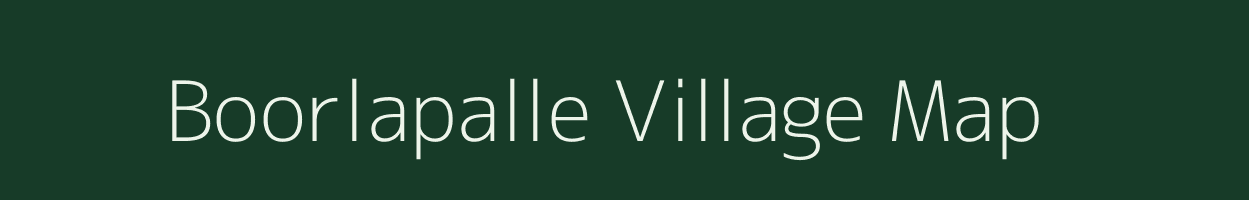 Boorlapalle village map in Andhra Pradesh