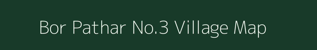 Bor Pathar No.3 village map in Assam