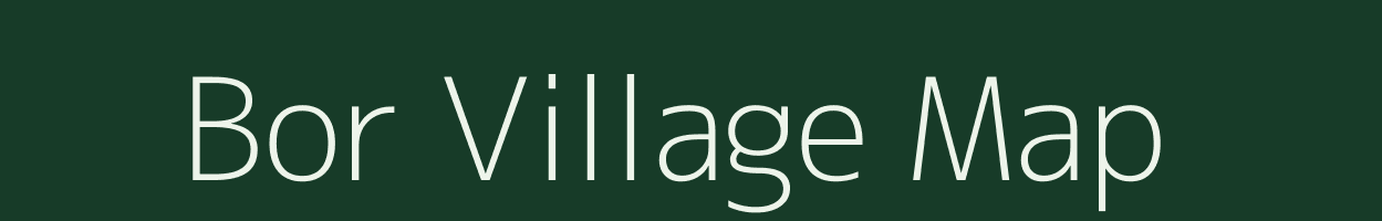 Bor village map in Madhya Pradesh