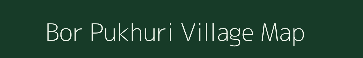 Bor Pukhuri village map in Assam