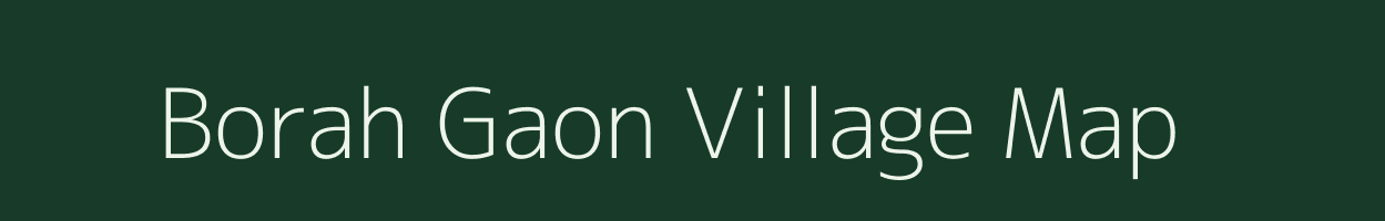 Borah Gaon village map in Assam