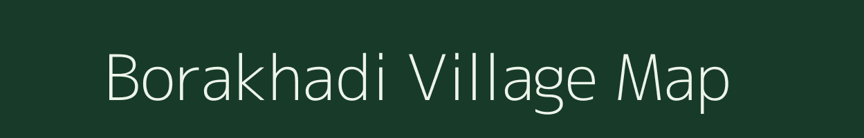 Borakhadi village map in Maharashtra